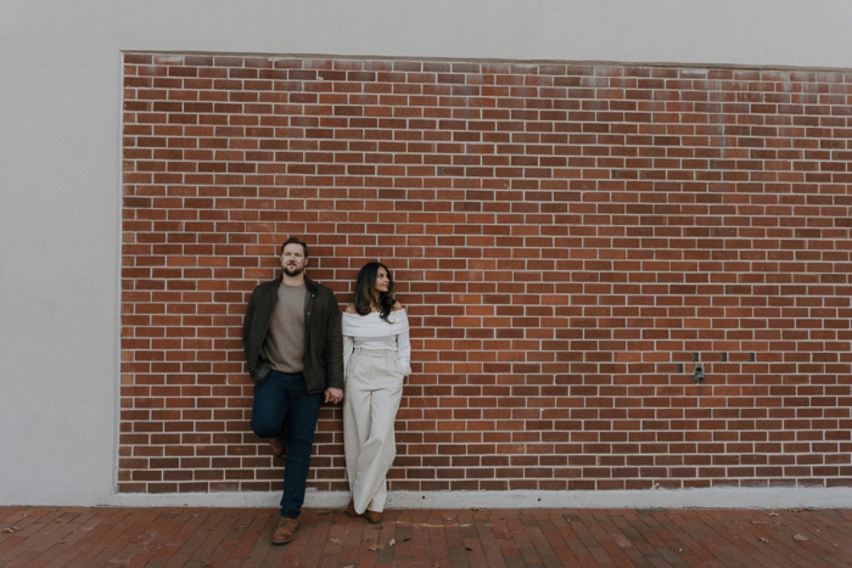 A Columbia River Gorge Engagement Session at Latourell Falls